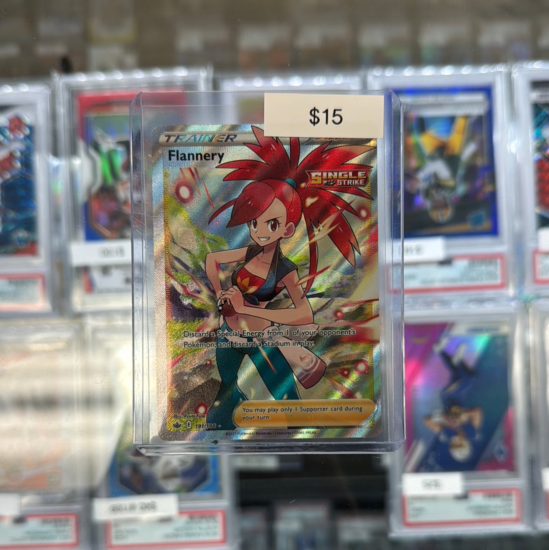 flannery pokemon card Pokémon Flannery Trainer 191/198 – Grail Collectibles AZ