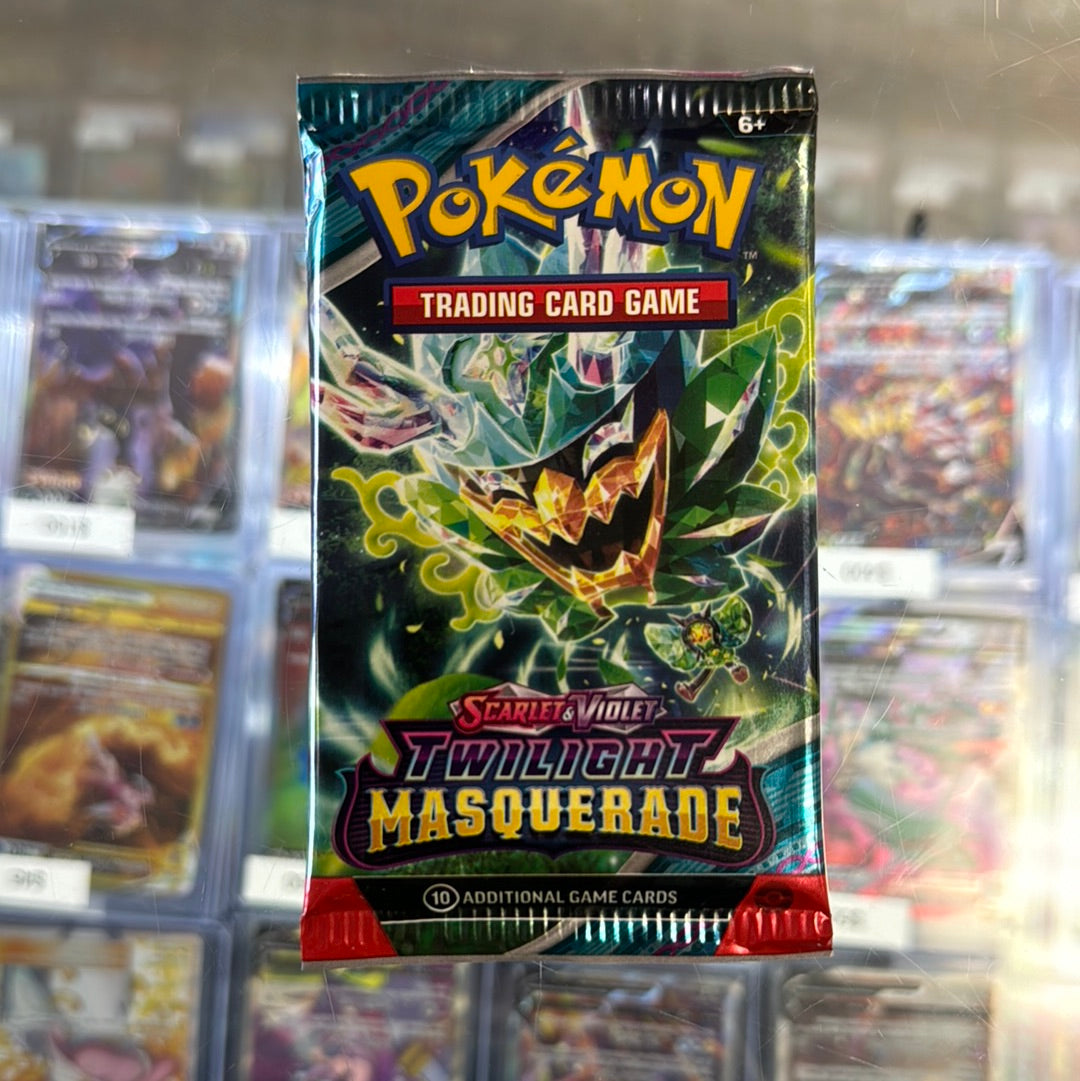 Pokmon Twilight Masquerade Booster Pack Grail Collectibles AZ Pokmon Twilight Masquerade Booster Pack Grail Collectibles AZ