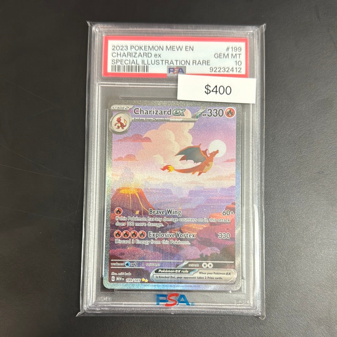 Pokmon 151 Charizard Ex PSA 10 Grail Collectibles AZ Pokmon 151 Charizard Ex PSA 10 Grail Collectibles AZ