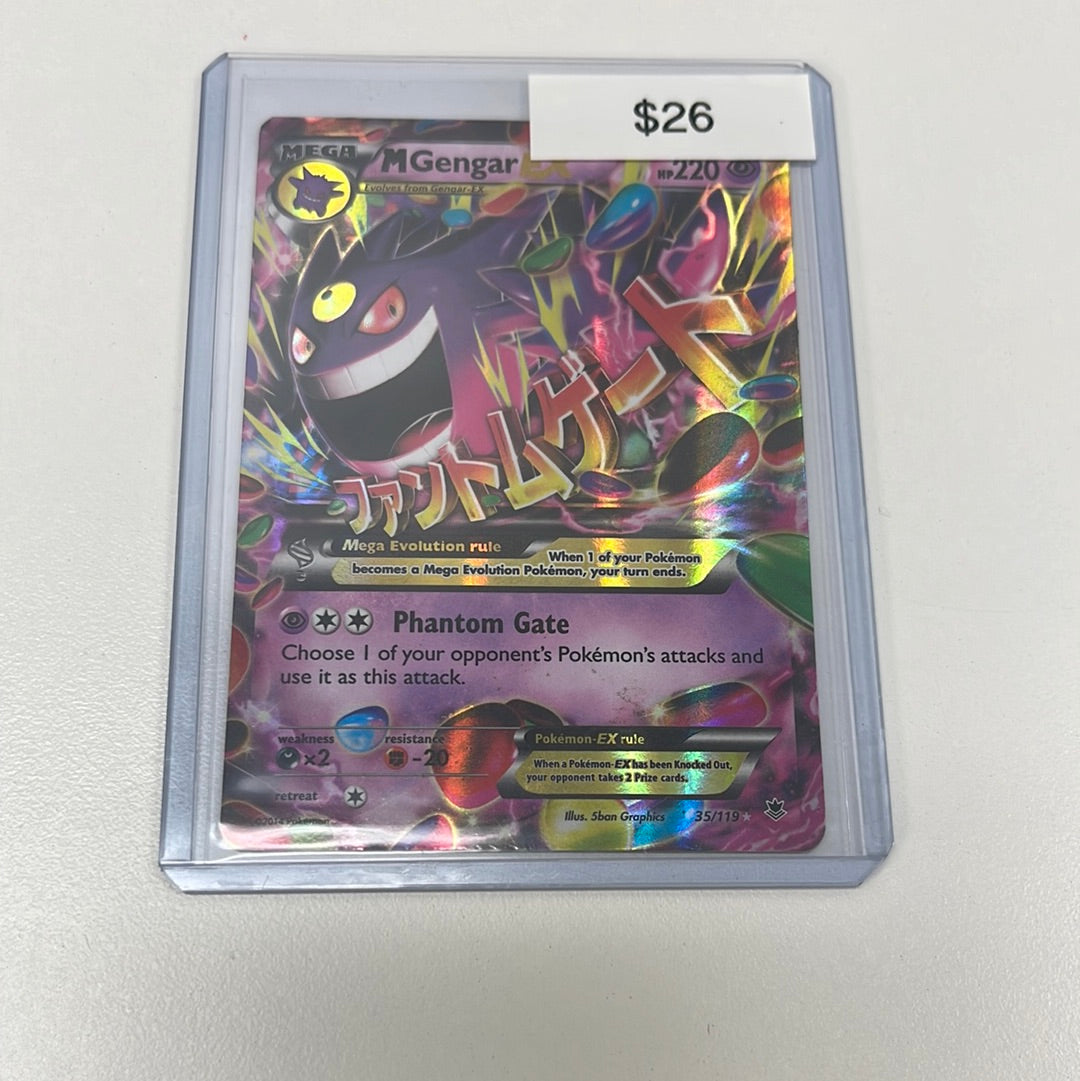 Pokémon M Gengar EX 35/119 – Grail Collectibles AZ