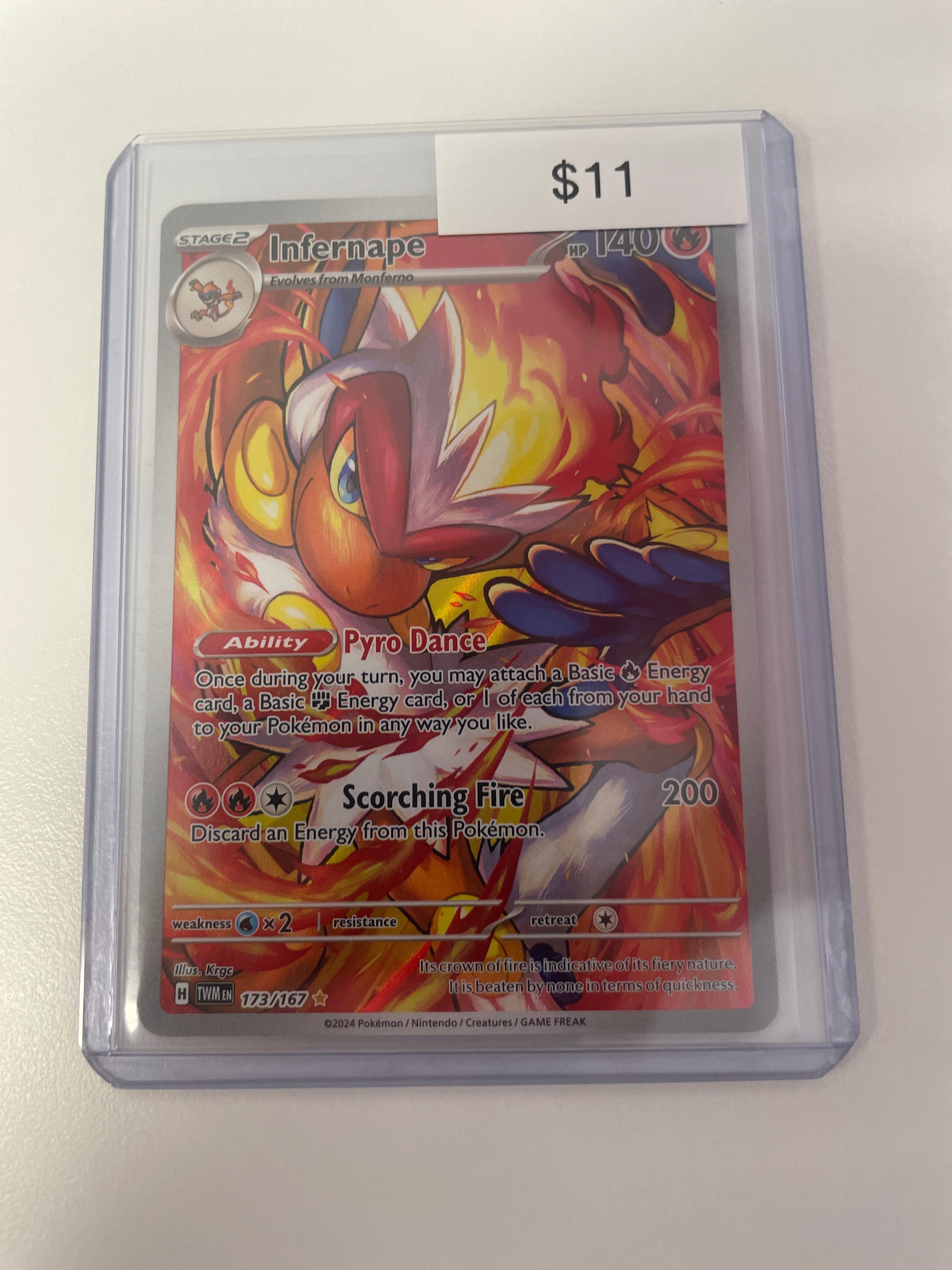 Pokemon Infernape #173/167 Grail Collectibles AZ Pokemon Infernape #173/167 Grail Collectibles AZ