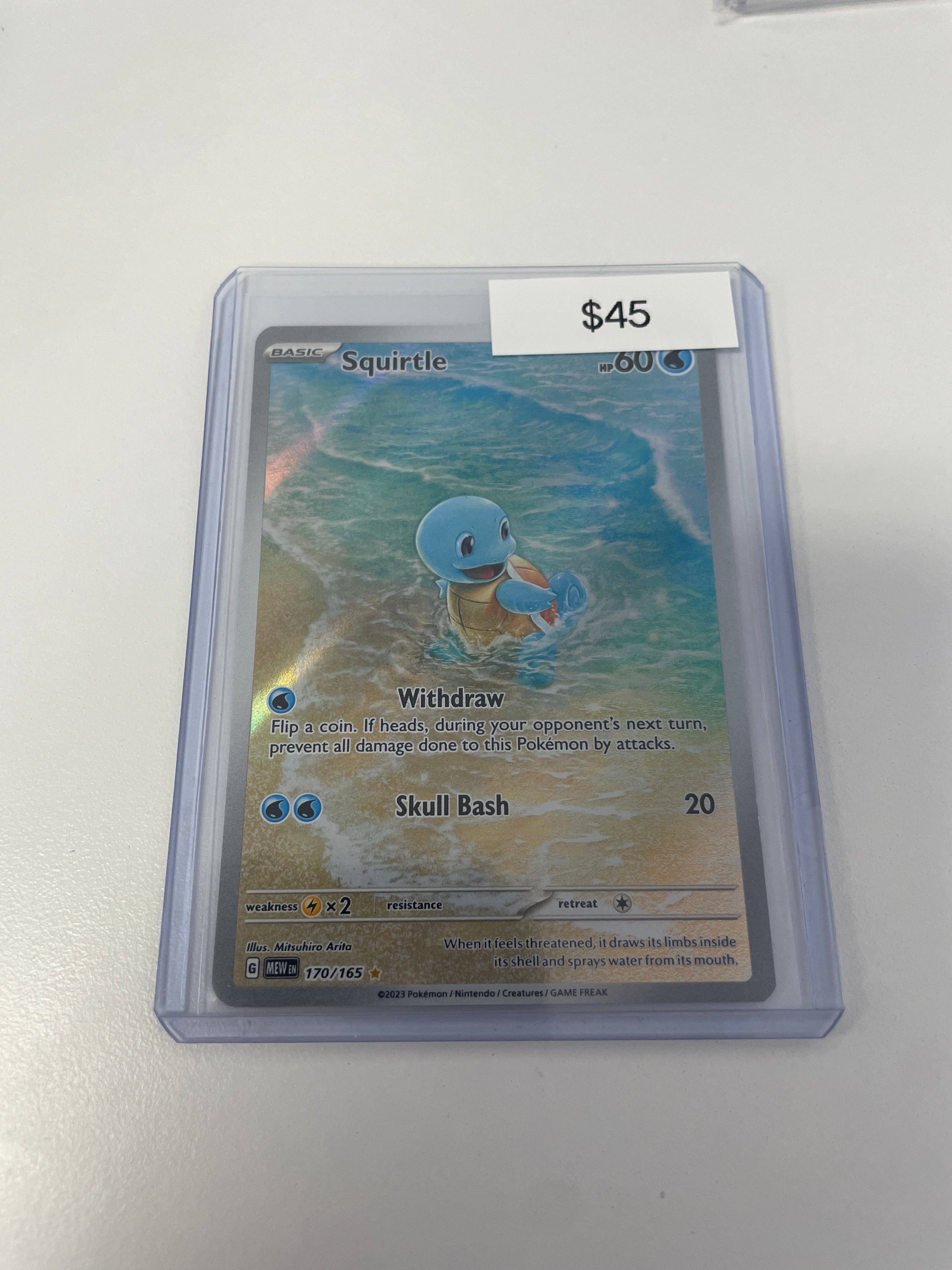 Pokémon Squirtle 151 Alt Art 170/165 – Grail Collectibles AZ