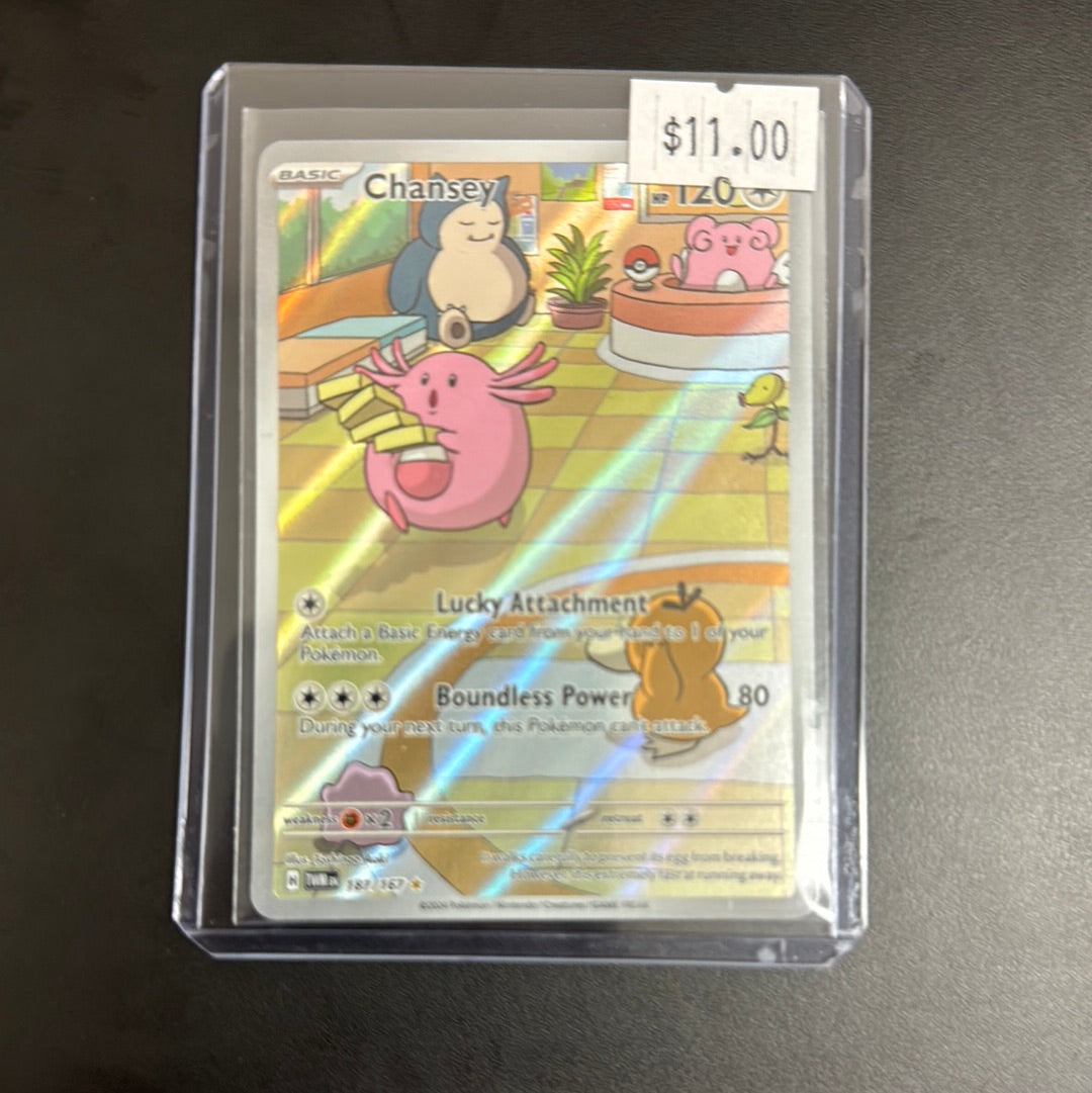 Pokmon Chansey 187/167 Grail Collectibles AZ Pokmon Chansey 187/167 Grail Collectibles AZ