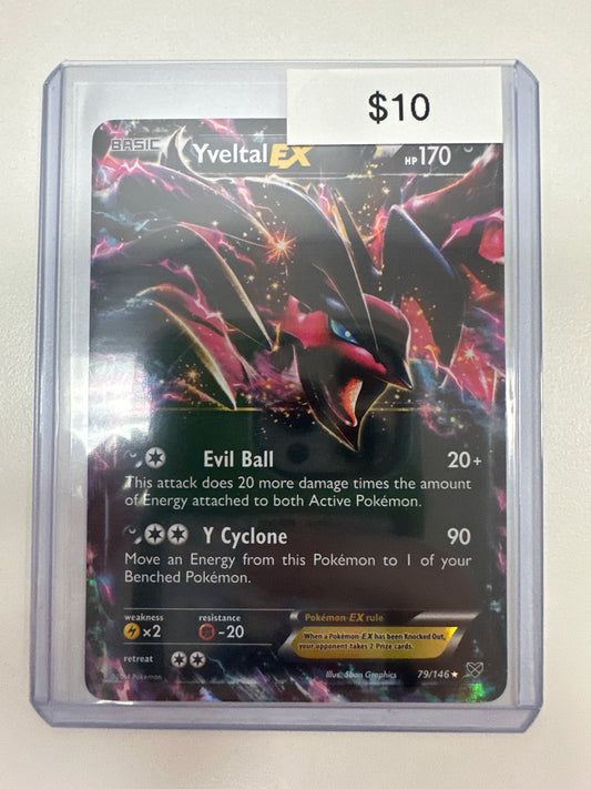 Pokemon Yveltal EX XY Base Set 79/146