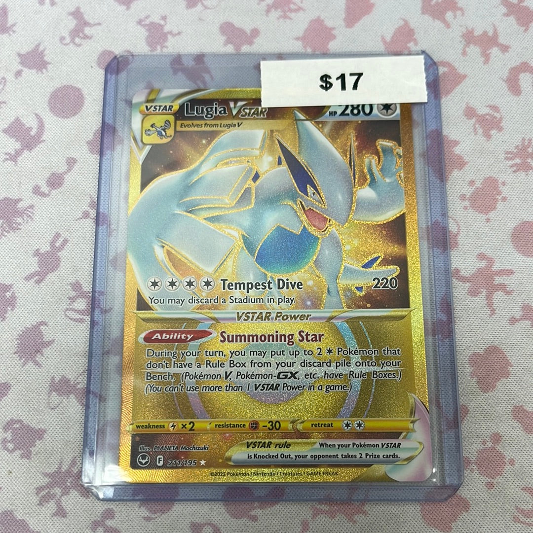 Pokmon Lugia VSTAR Silver Tempest Secret 211/195 Grail Collectibles AZ Pokmon Lugia VSTAR Silver Tempest Secret 211/195 Grail Collectibles AZ
