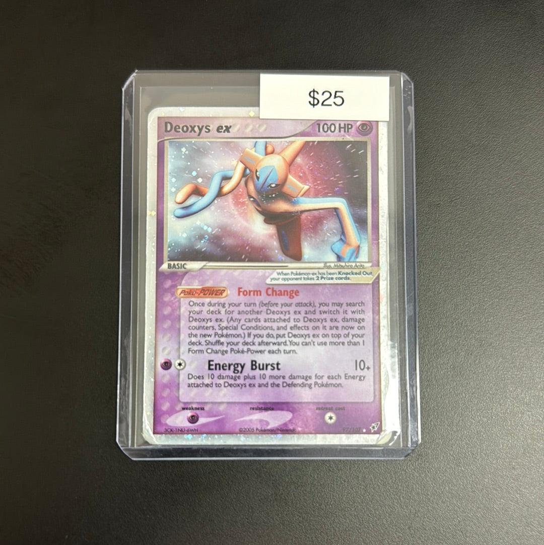 Pokémon Deoxys Ex 97/107 Holo – Grail Collectibles AZ