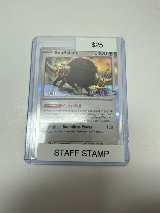 Stellar Crown Bouffalant Staff Stamp #136