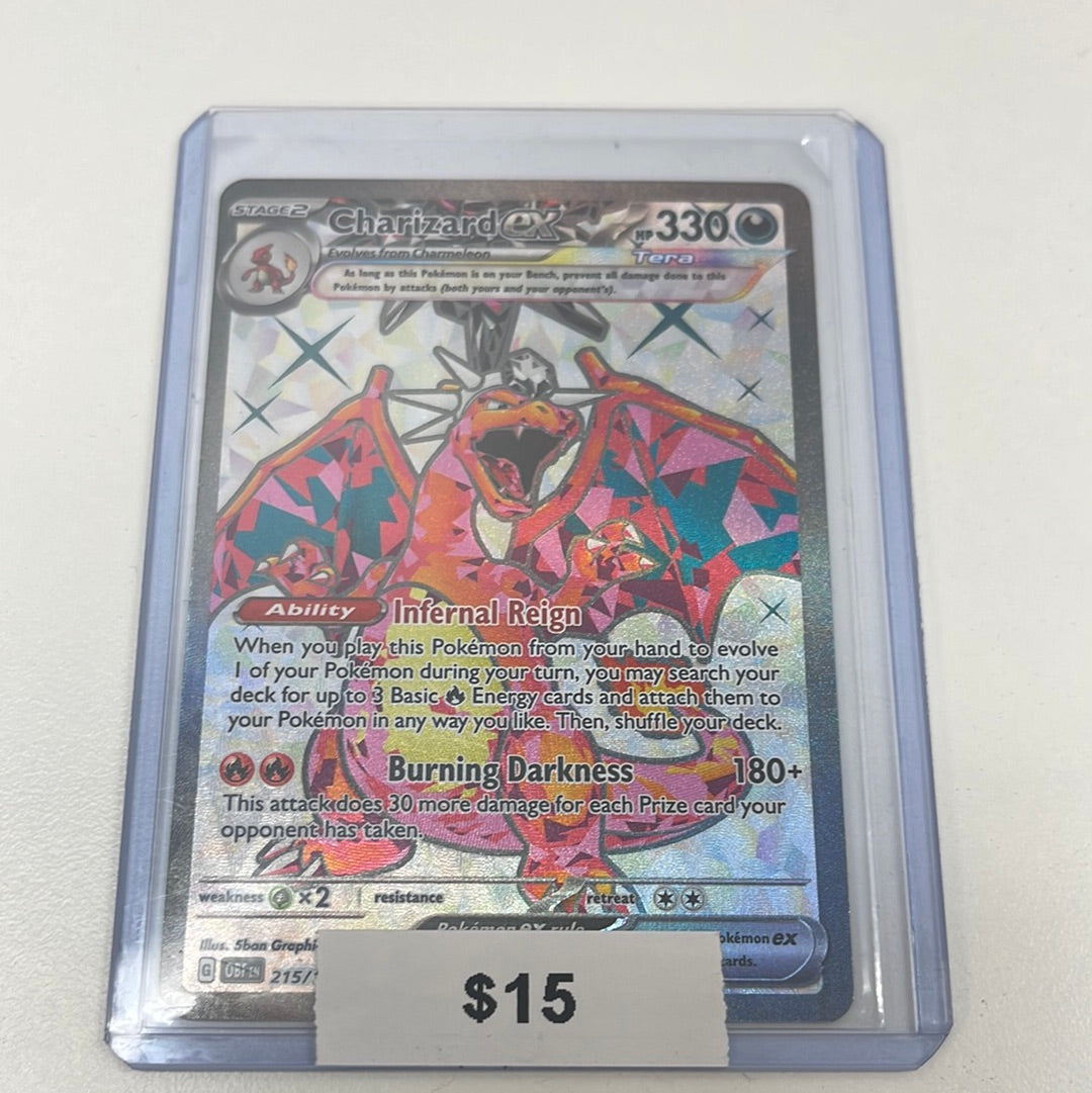Charizard ex - 215/197 Obsidian Flames Full Art Pokemon