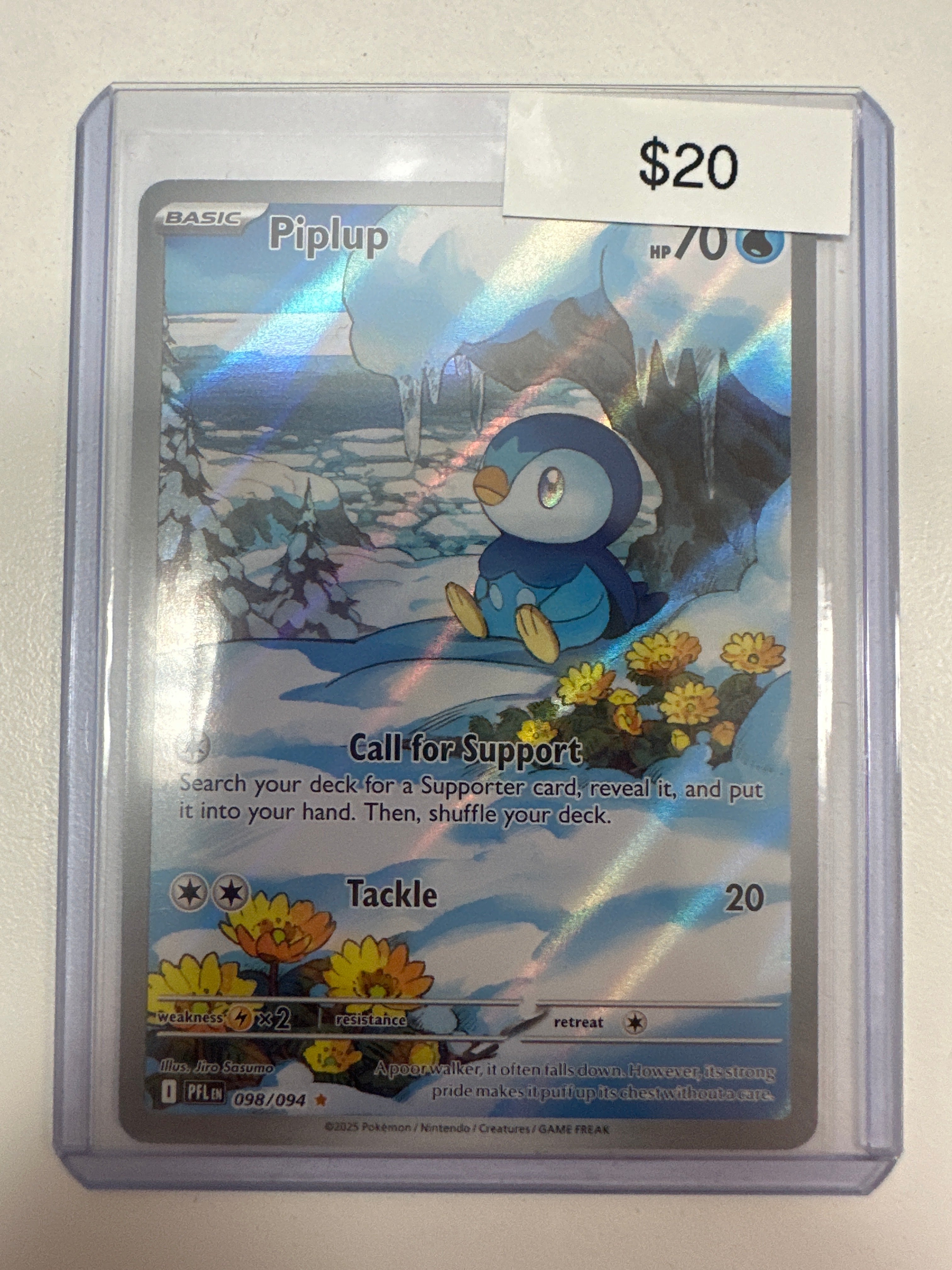 Pokemon Piplup 098/094  Grail Collectibles AZ