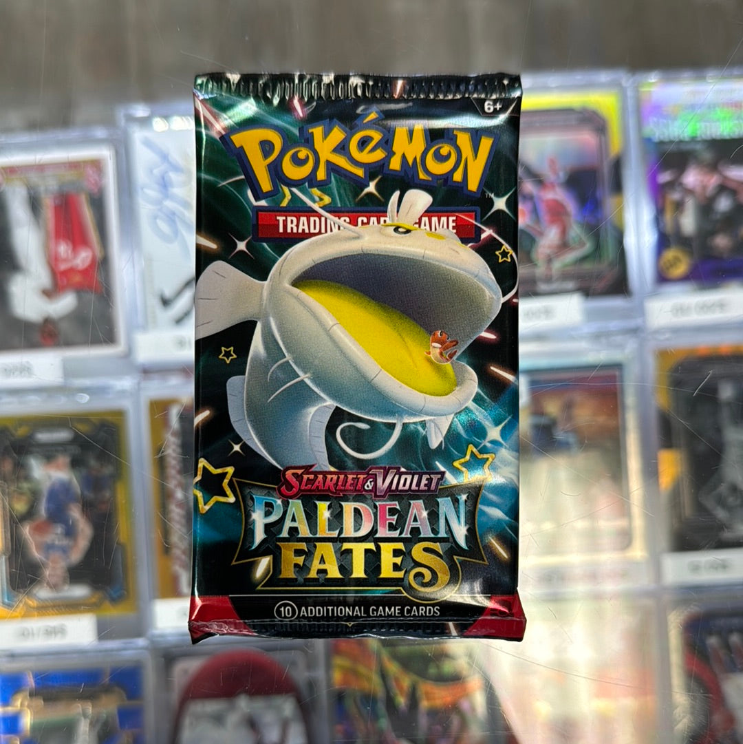 Pokmon Paldean Fates Booster Pack Grail Collectibles AZ Pokmon Paldean Fates Booster Pack Grail Collectibles AZ