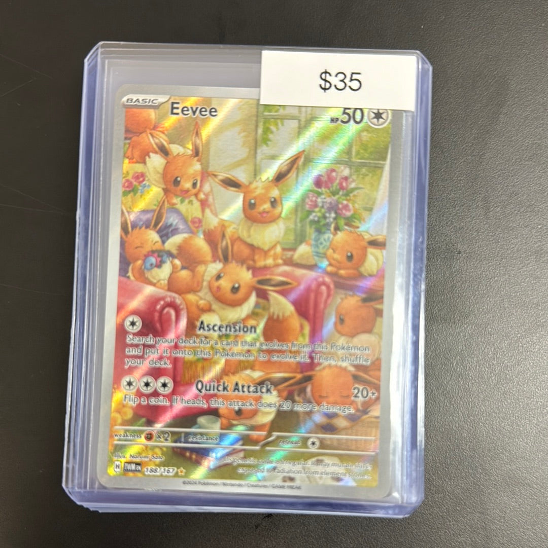 Pokémon Twilight Masqurade Eevee 188/167 – Grail Collectibles AZ