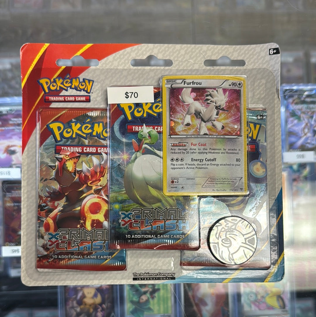 Pokmon XY Primal Clash 3 Pack Blister Grail Collectibles AZ Pokmon XY Primal Clash 3 Pack Blister Grail Collectibles AZ