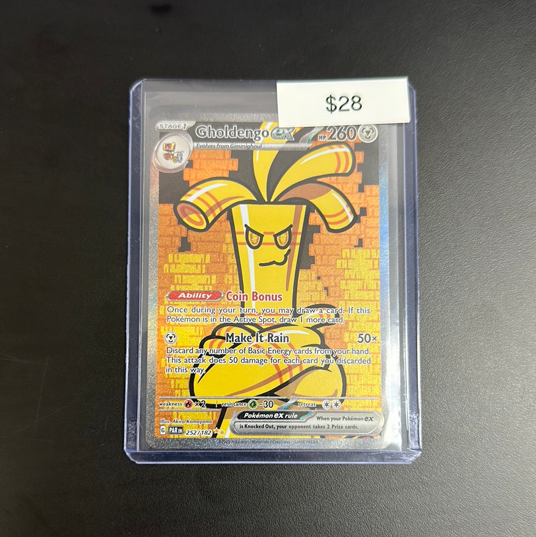 gholdengo pokemon card Pokémon Paradox Rift Gholdengo EX 252/182 – Grail Collectibles AZ