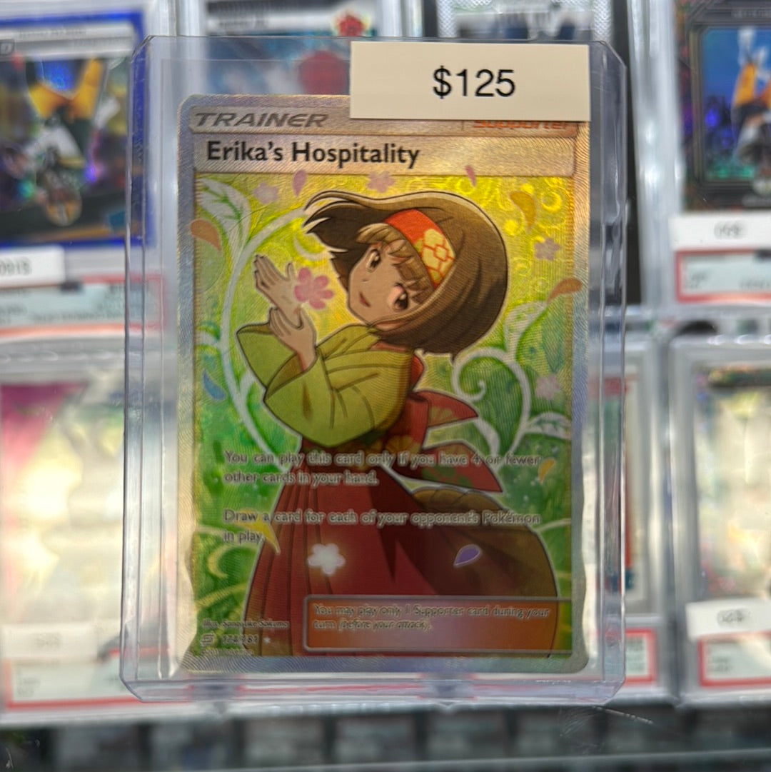 Pokémon Erika Hospitality 174/181 – Grail Collectibles AZ