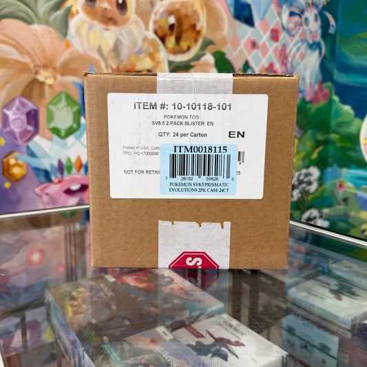 Pokémon Prismatic Evolutions Eevee Pokemon Day Blister