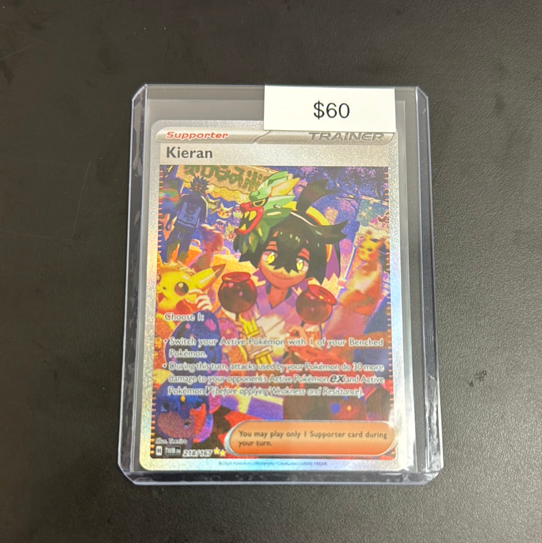 kieran card pokemon Pokémon Kieran 218/167 – Grail Collectibles AZ
