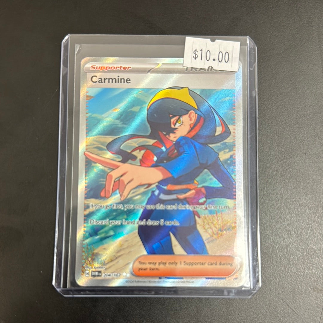 Pokmon Carmine 204/167 Grail Collectibles AZ Pokmon Carmine 204/167 Grail Collectibles AZ