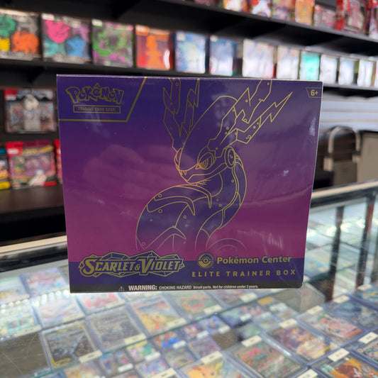 Pokémon Scarlet Violet Base Set Elite Trainer Box Pokemon Center
