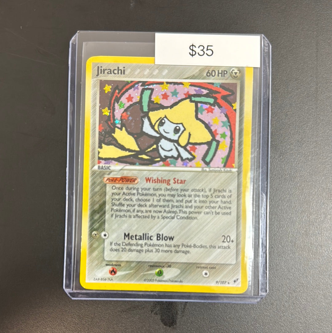 jirachi pokemon card holographic 2018 Japanese Sun & Moon Dark Order Holo #34 CGC 10 GEM MINT on Fanatics Collect done to this Pokmon during your opponents next turn Pokemon Jirachi Deoxys Card Holo