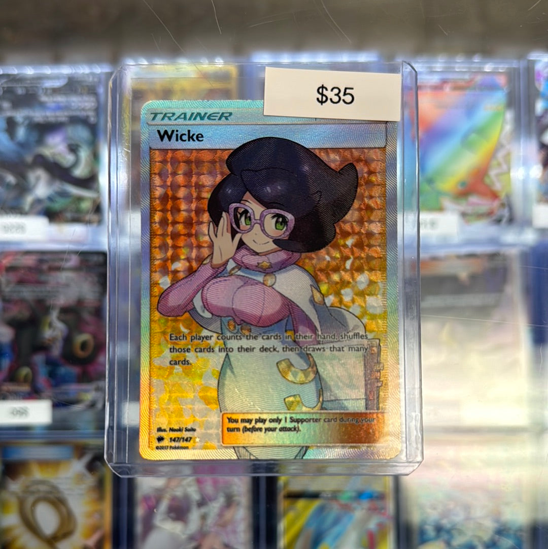 Pokemon - Wicke - 147/147 - Full Art Ultra Rare Pokemon - Wicke - 147/147 - Full Art Ultra Rare
