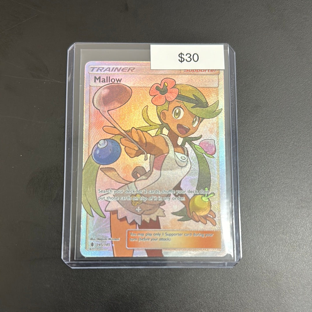Pokmon Mallow Trainer 145/145 Grail Collectibles AZ Pokmon Mallow Trainer 145/145 Grail Collectibles AZ
