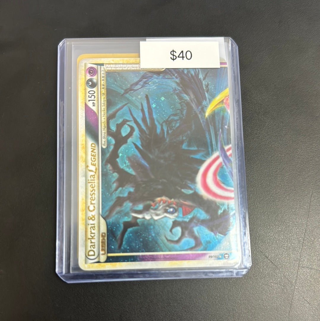 Pokmon Darkrai & CRESSELIA Legend 99/102 Grail Collectibles AZ Pokmon Darkrai & CRESSELIA Legend 99/102 Grail Collectibles AZ