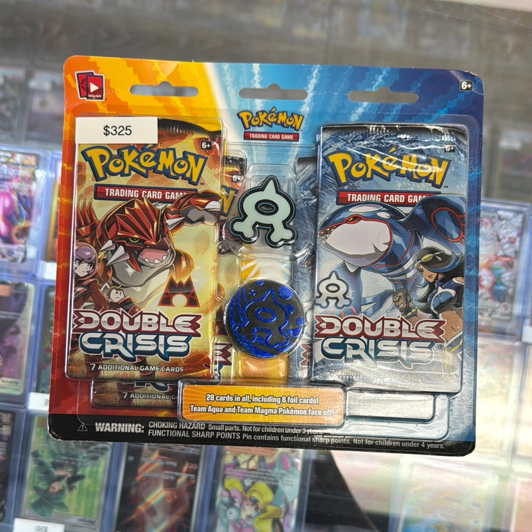 Pokmon Double Crisis 4 Pack Blister Grail Collectibles AZ Pokmon Double Crisis 4 Pack Blister Grail Collectibles AZ