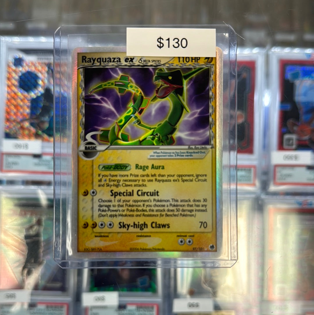 pokemon cards 2012 Mega Rayquaza Pokemon Card Credit Card Credit Card Skin – Anime Town  Creations main image 1