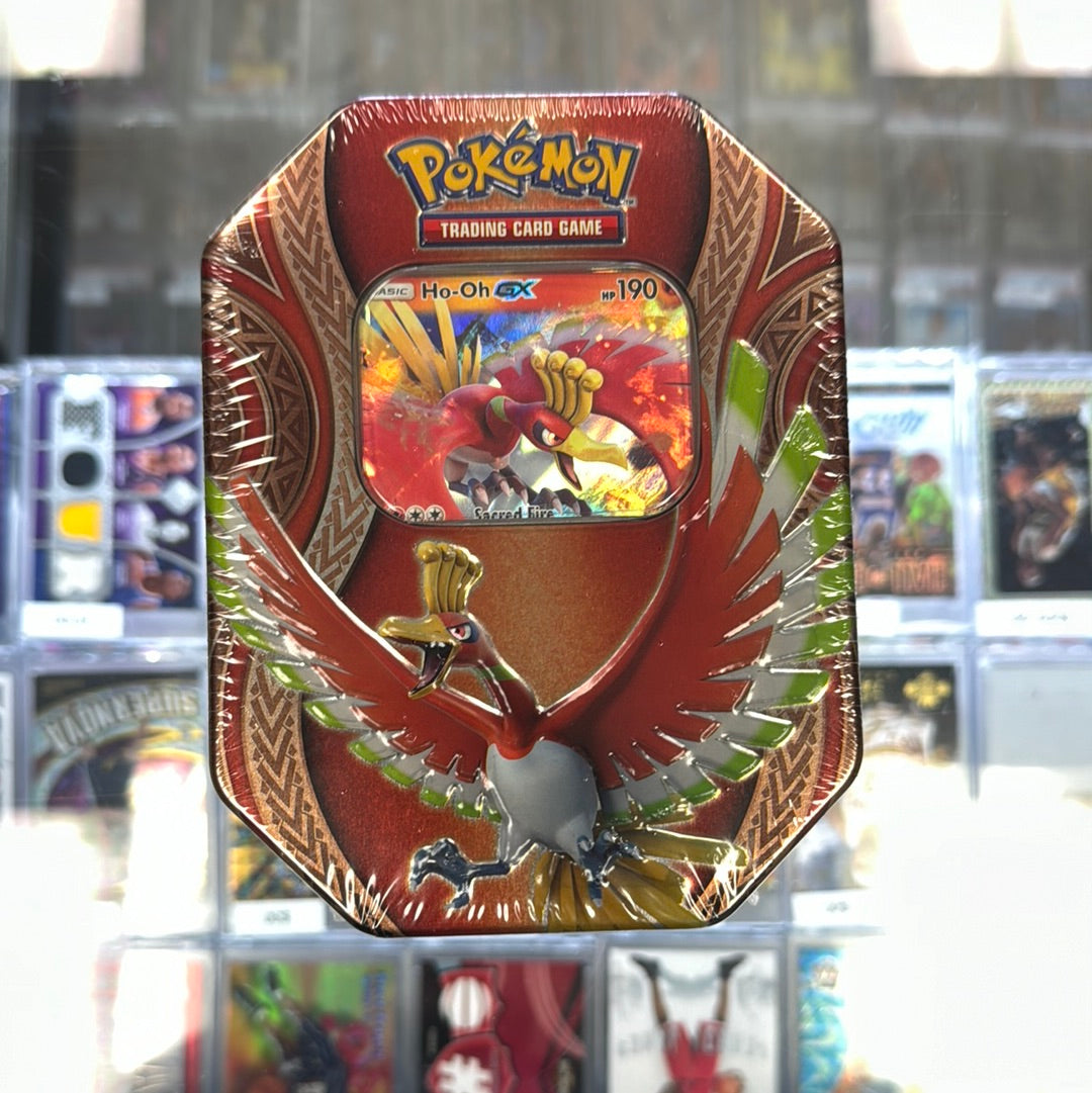Pokémon Ho-Oh GX Burning Shadows Tin – Grail Collectibles AZ