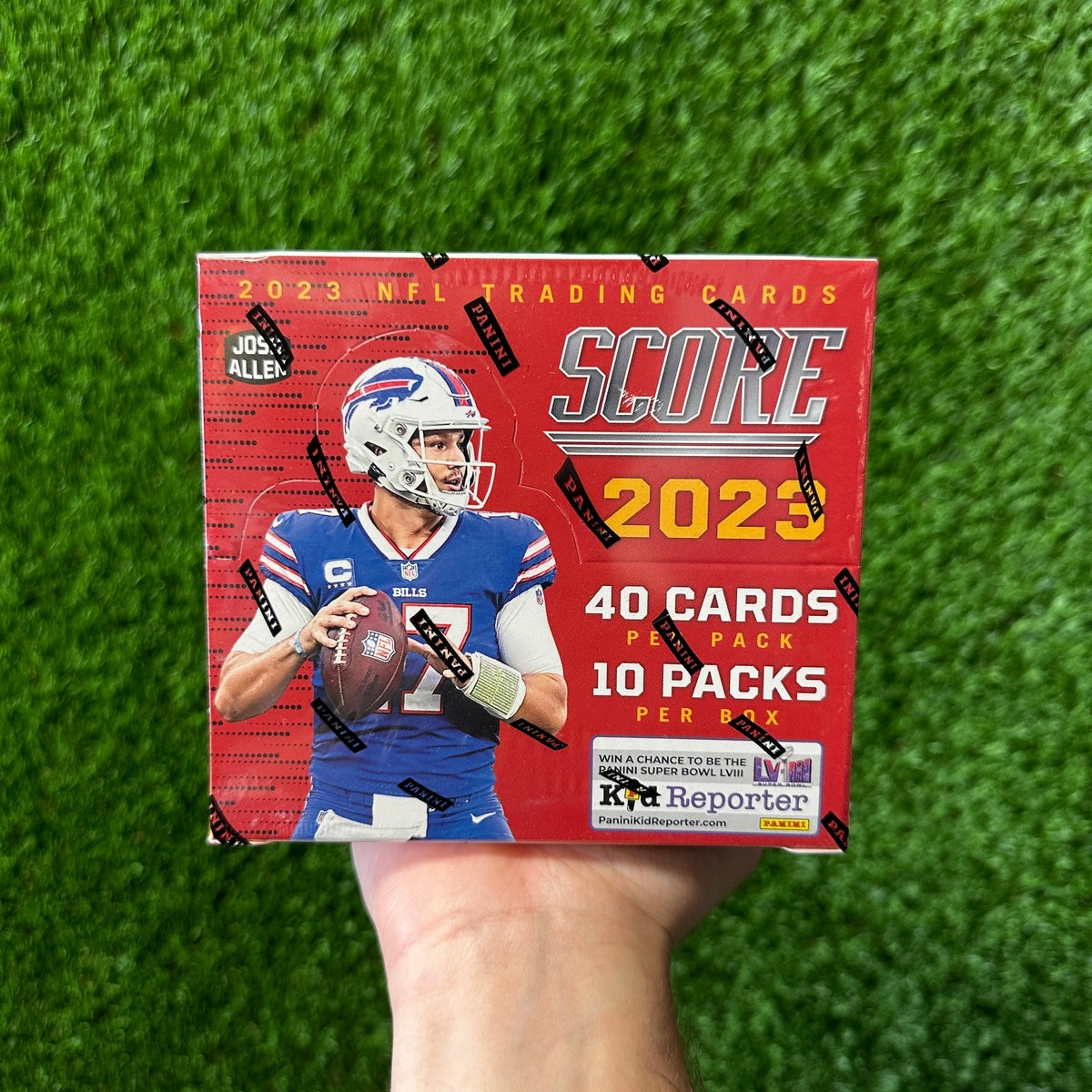 2023 Panini Score Football Hobby Box Grail Collectibles AZ