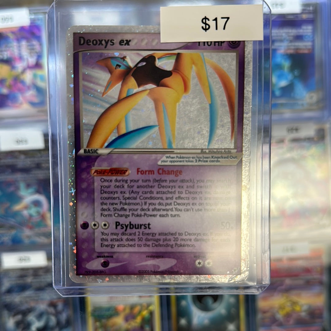 Pokmon Deoxys Ex 98/107  Grail Collectibles AZ