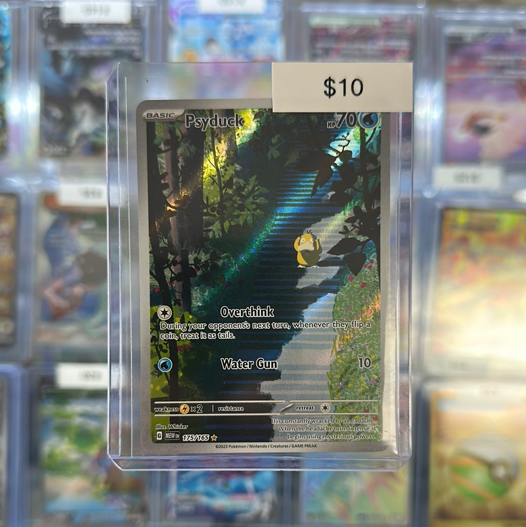 psyduck pokemon card Thicc Psyduck Pokemon Card Handmade
