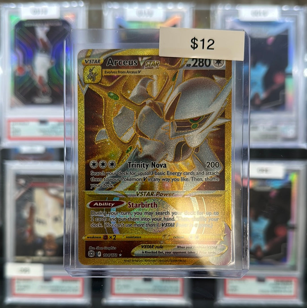 Pokémon Arceus VSTAR 184/172 – Grail Collectibles AZ