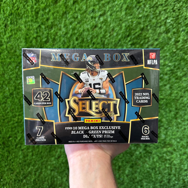 2022 Panini Select Football Mega Box (Black & Red Prizms) - 2022 - US