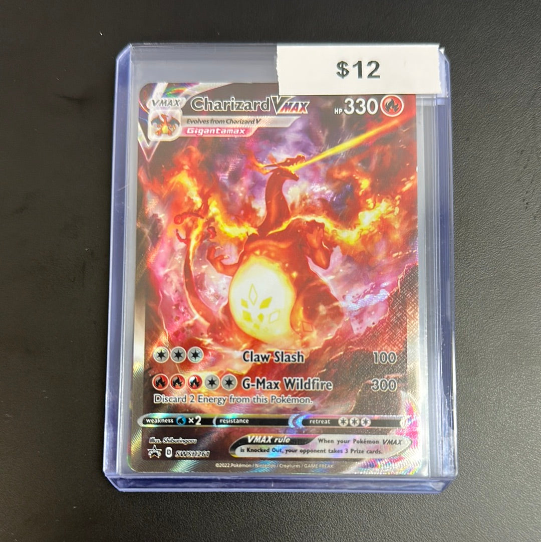Charizard VMax #SWSH261 Pokemon Promo LP Charizard VMax #SWSH261 Pokemon Promo LP