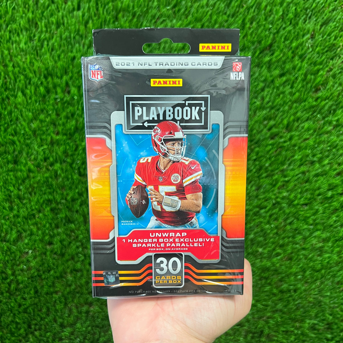 2021 Playbook Football Hanger Box Grail Collectibles AZ