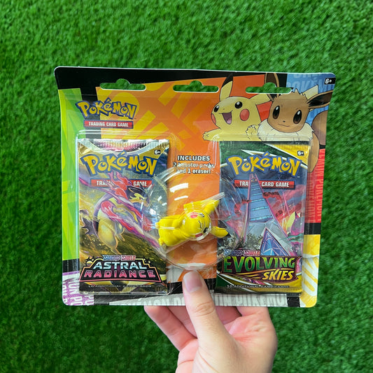 Pokemon Back To School Eraser Blister