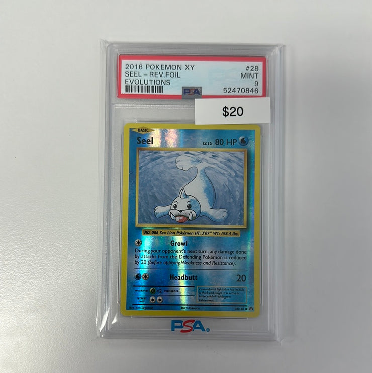 2016 Pokémon Seel XY 
