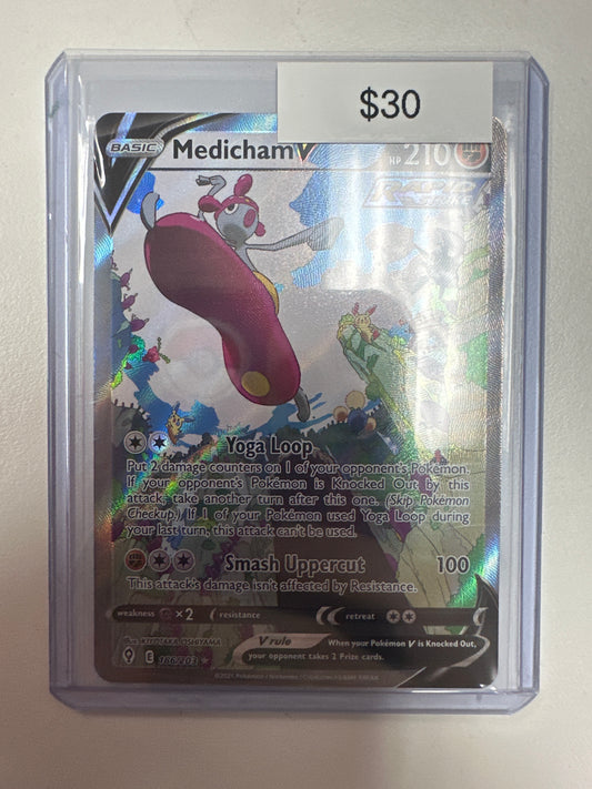 Pokemon Medicham V 186/203