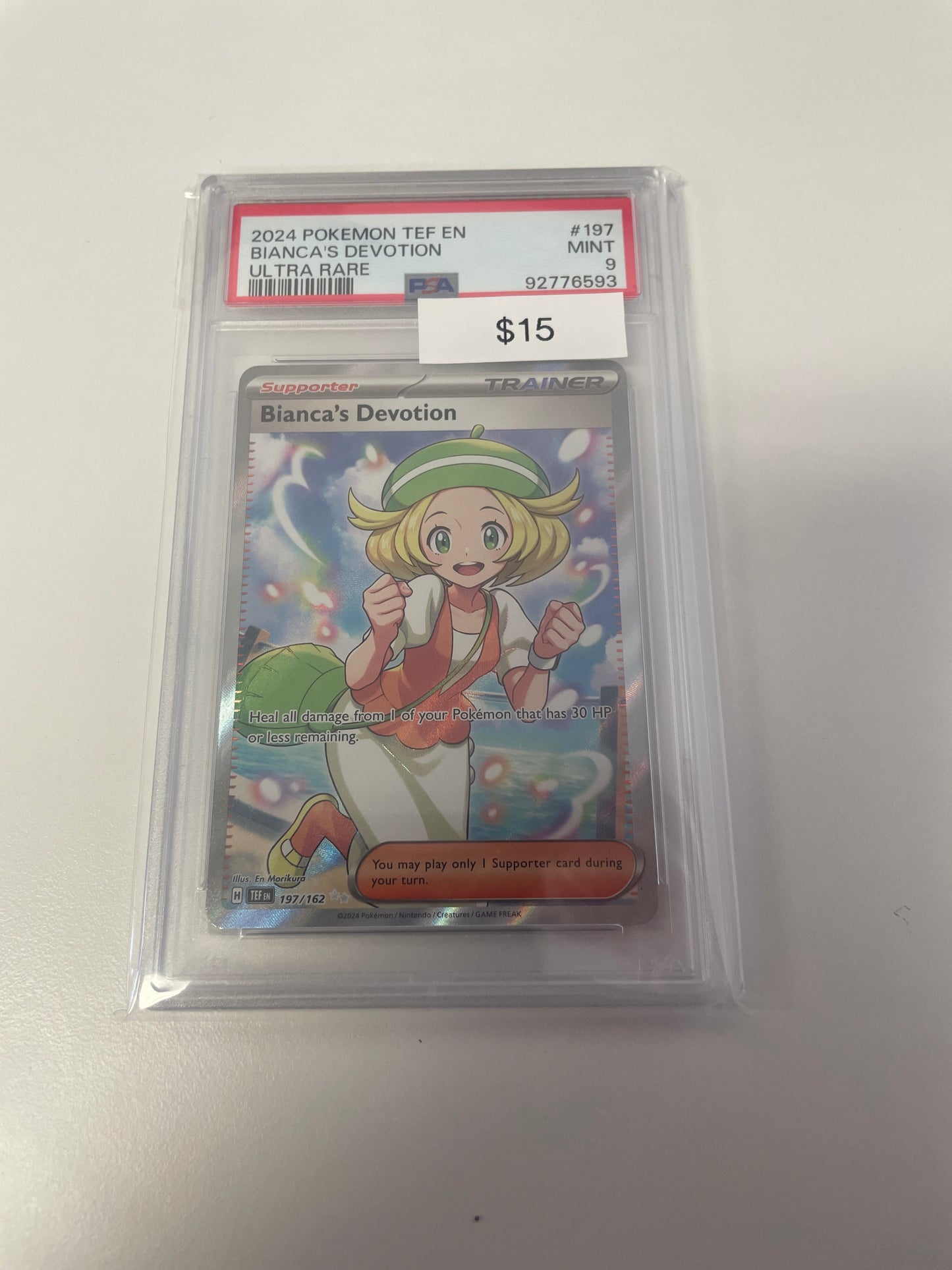 Pokemon Bianca’s Devotion #197/162 PSA 9