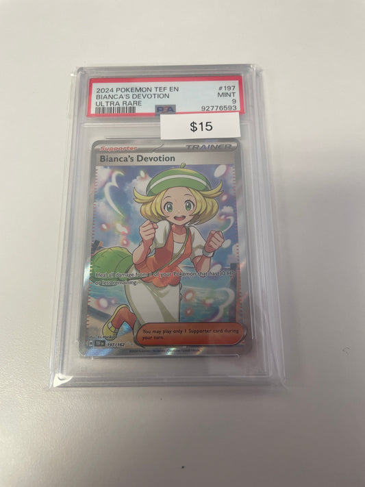 Pokemon Bianca’s Devotion #197/162 PSA 9
