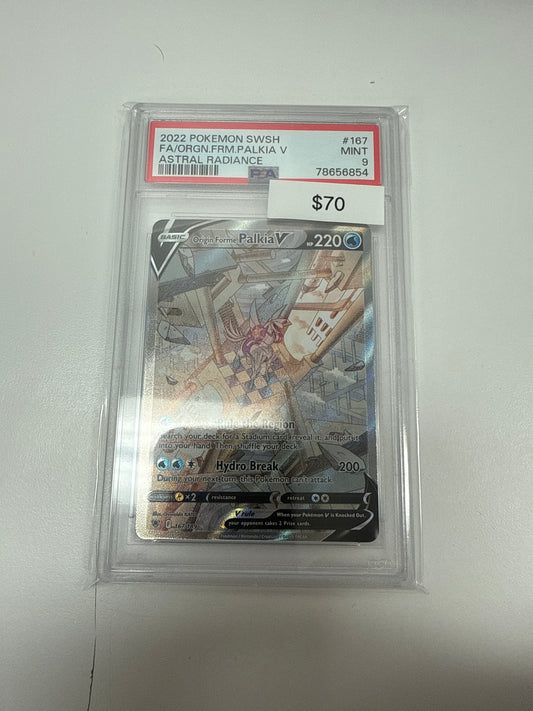 Pokémon Origin Form PALKIA Astral Radiance 167/189 PSA 9