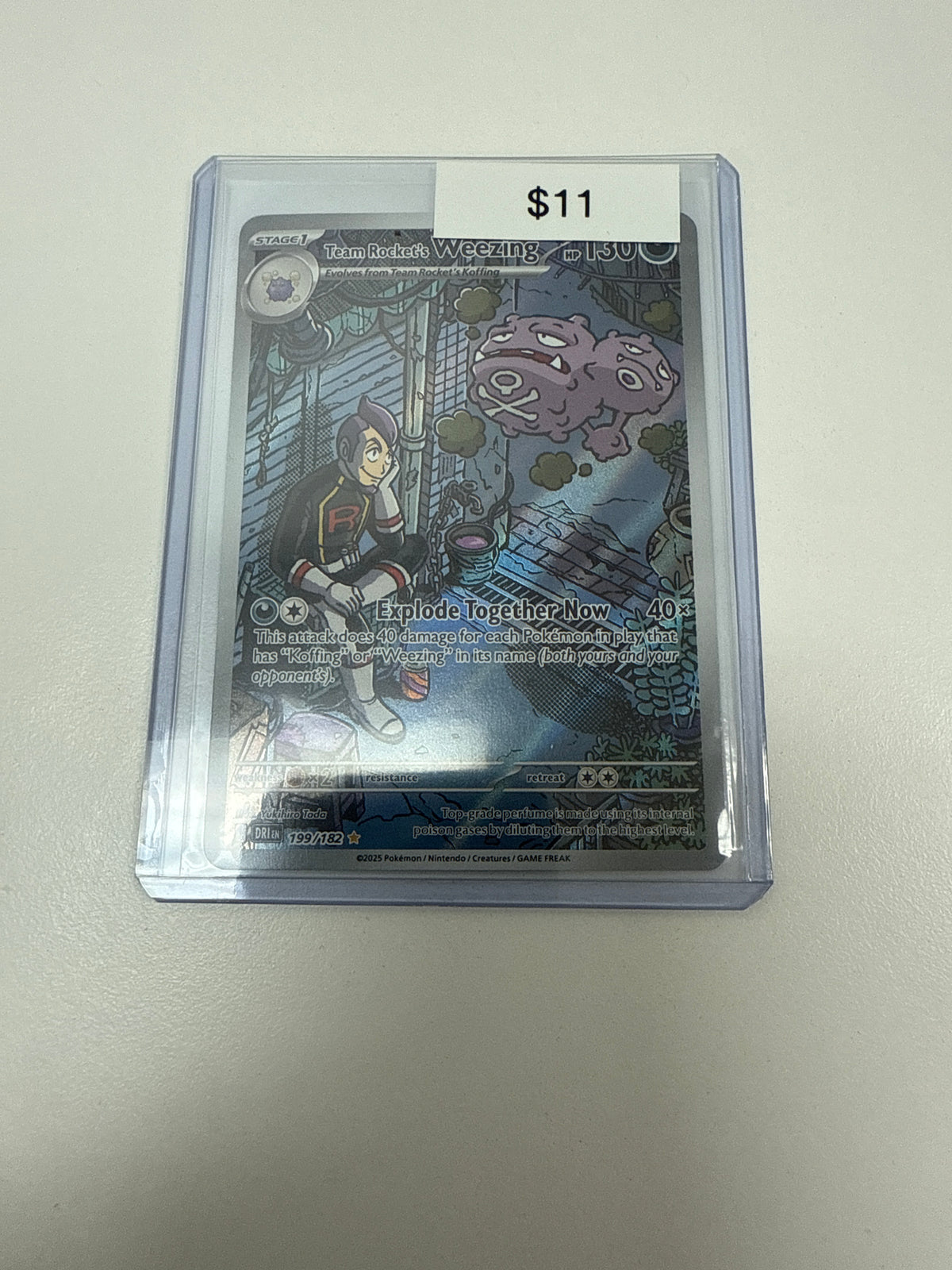 Destined Rivals Team Rocket’s Wheezing #199/182