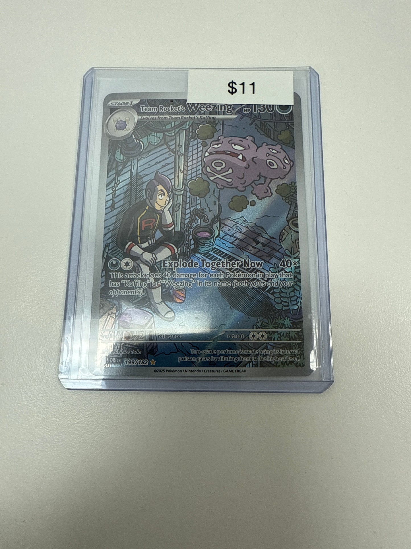 Destined Rivals Team Rocket’s Wheezing #199/182