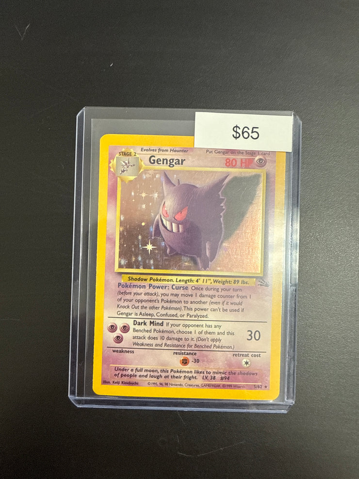 Pokémon Fossil Gengar 5/62