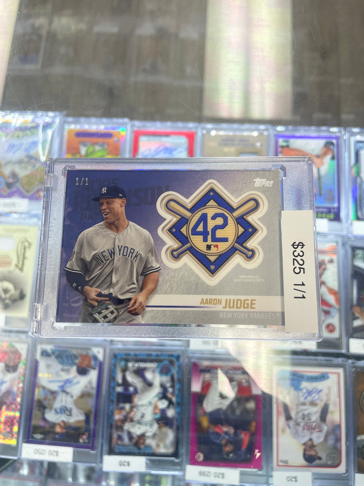 2018 Aaron Judge Jackie Robinson 1/1 