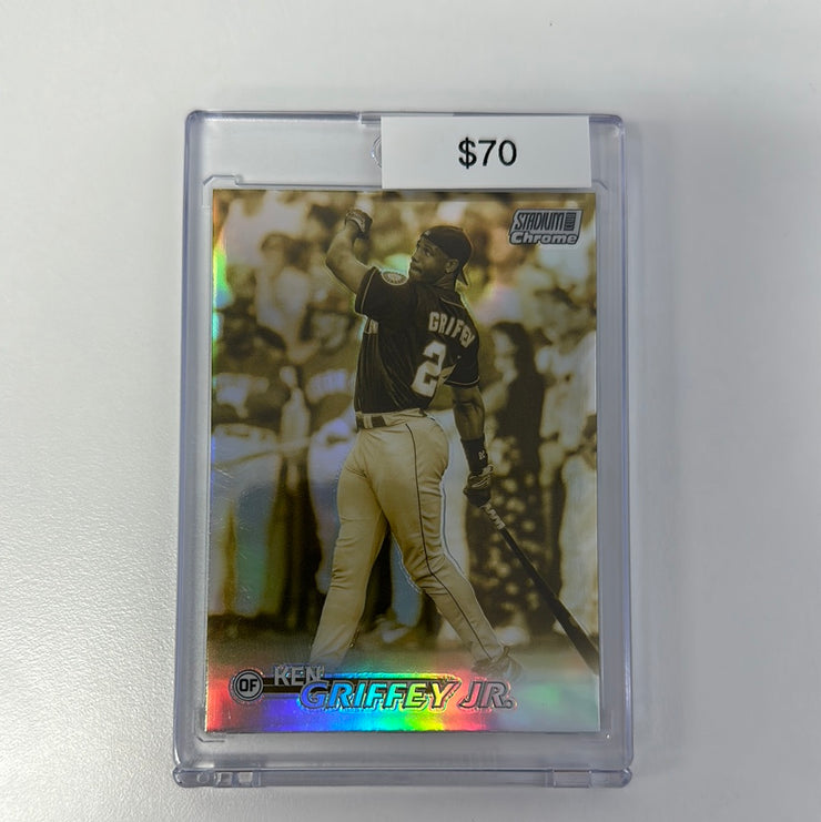 2023 Topps Stadium Club Ken Griffey Jr. Chrome SSP 