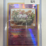 Pokemon Mew Reverse Holo 53/108