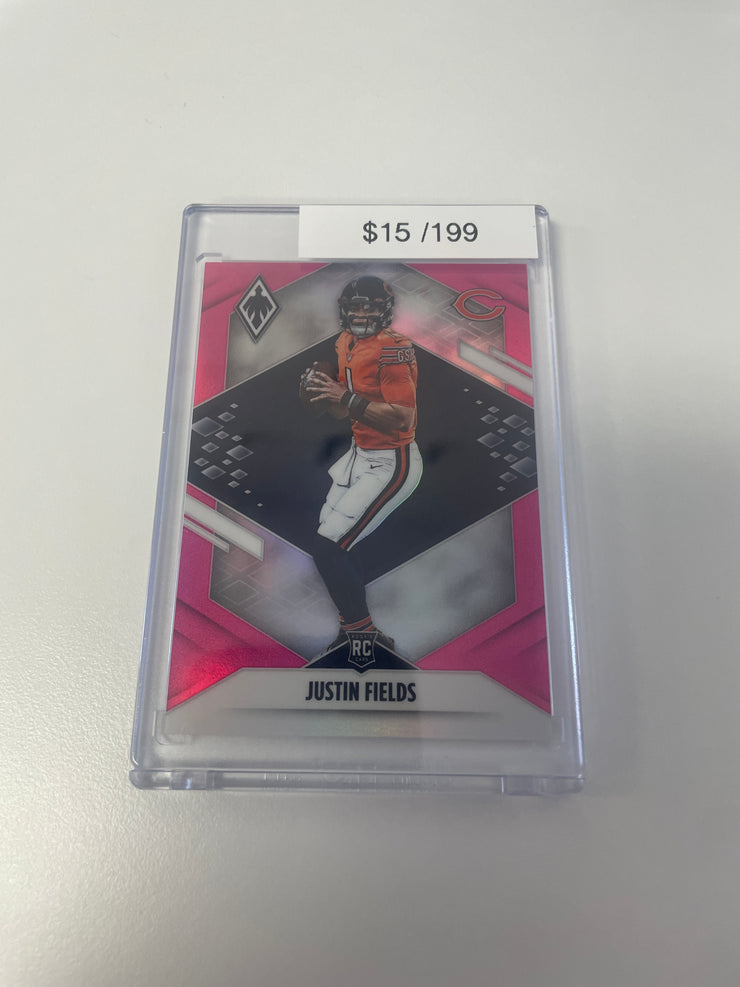 2021 Phoenix Justin Fields Pink /199 