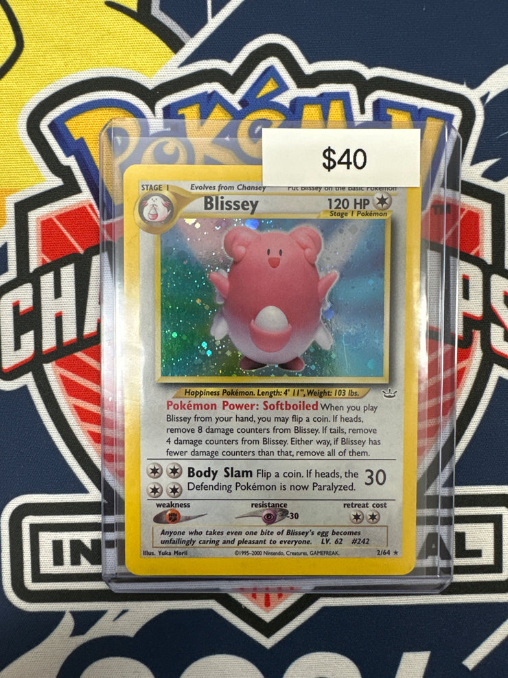 Pokemon Blissey Holo 2/64